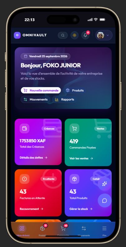 Omnivault (Stock Junior) — mobile