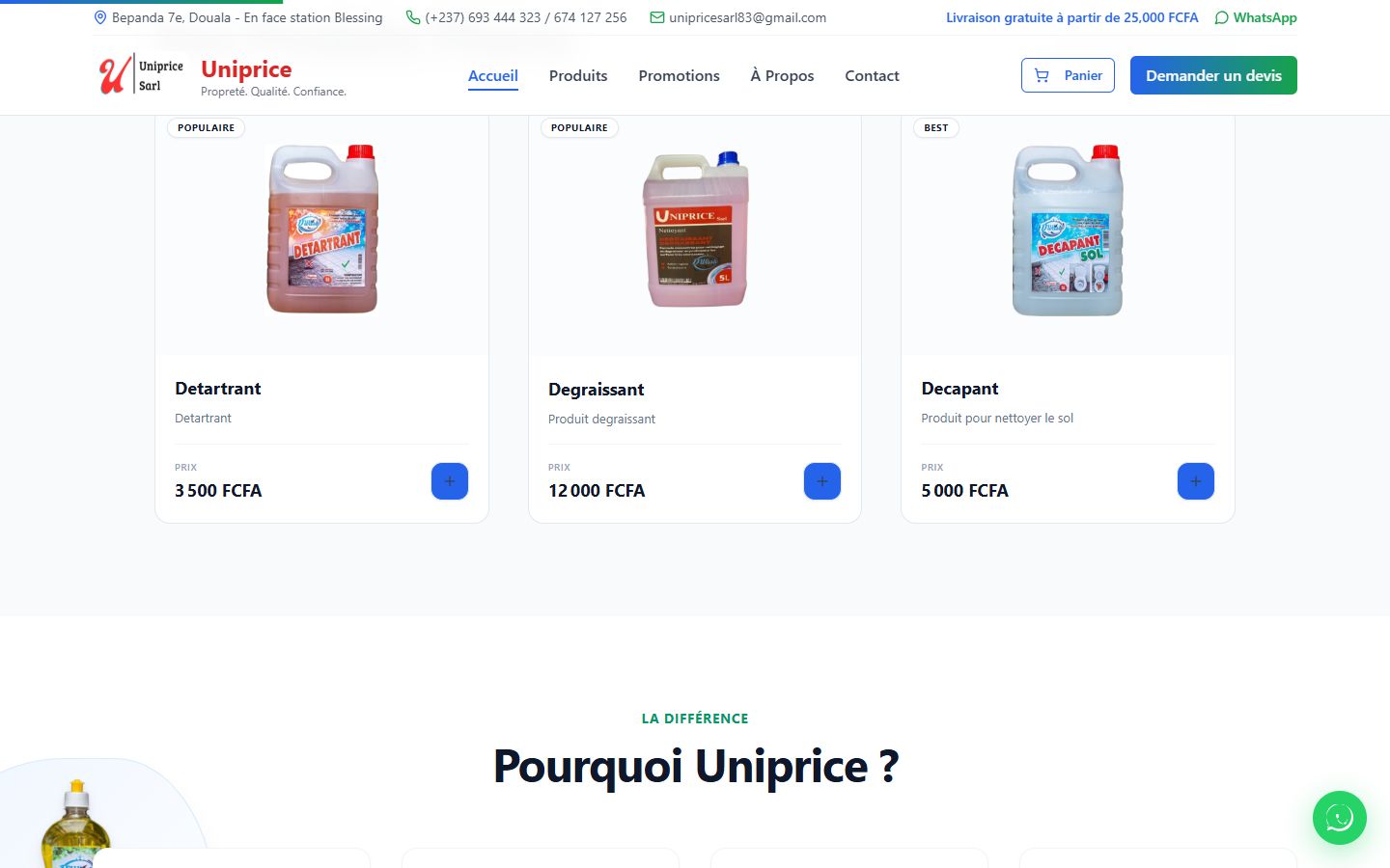 Uniprice E-commerce — capture 2